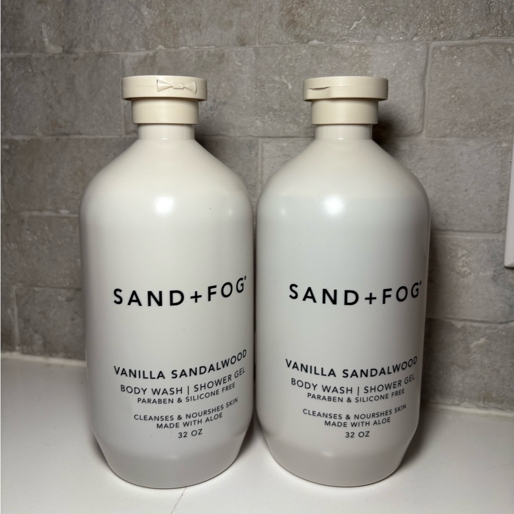 Sand & Fog body wash Vanilla Sandalwood